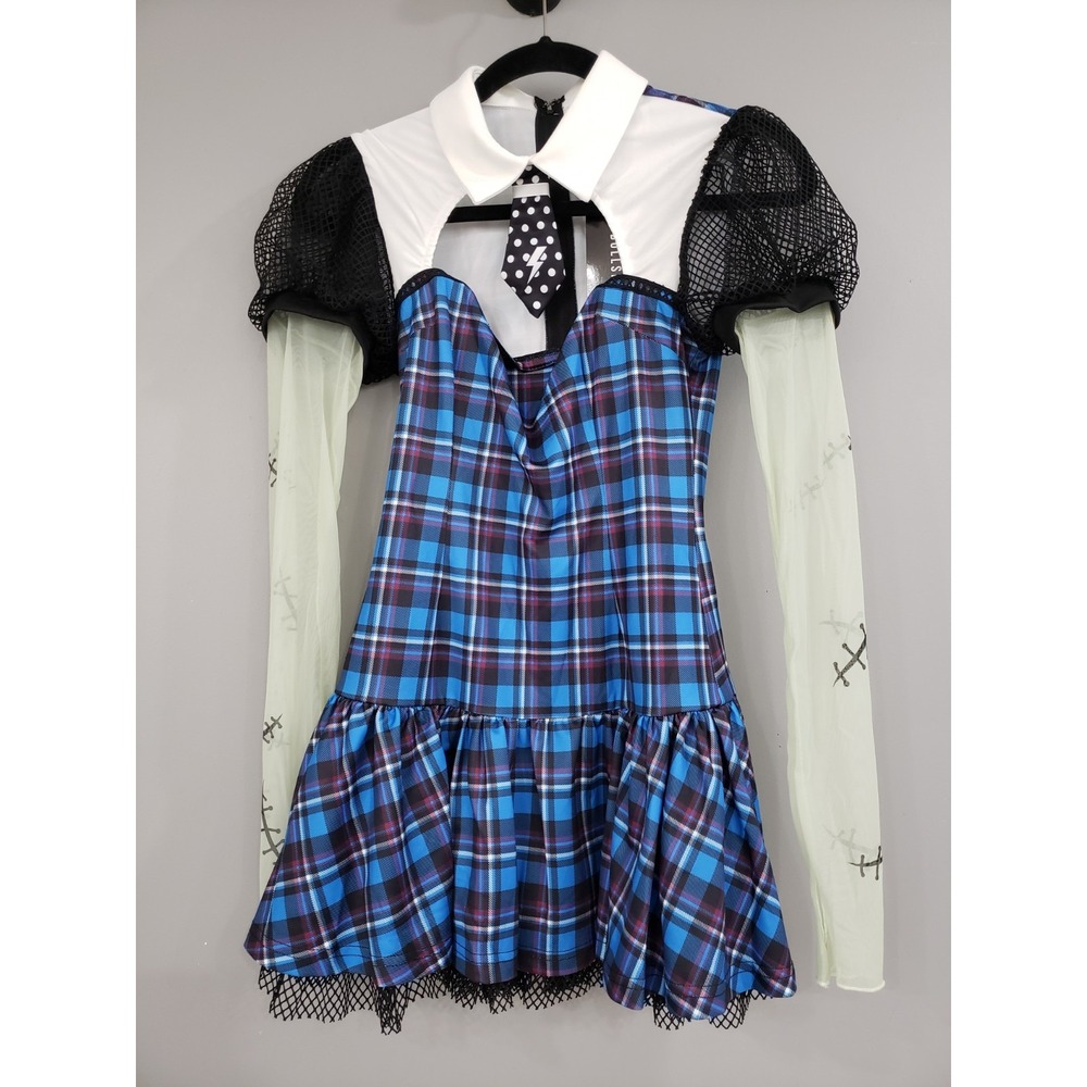 Monster High Frankie Stein Adult XS Costume Dress Wig Accessory Dolls Kill